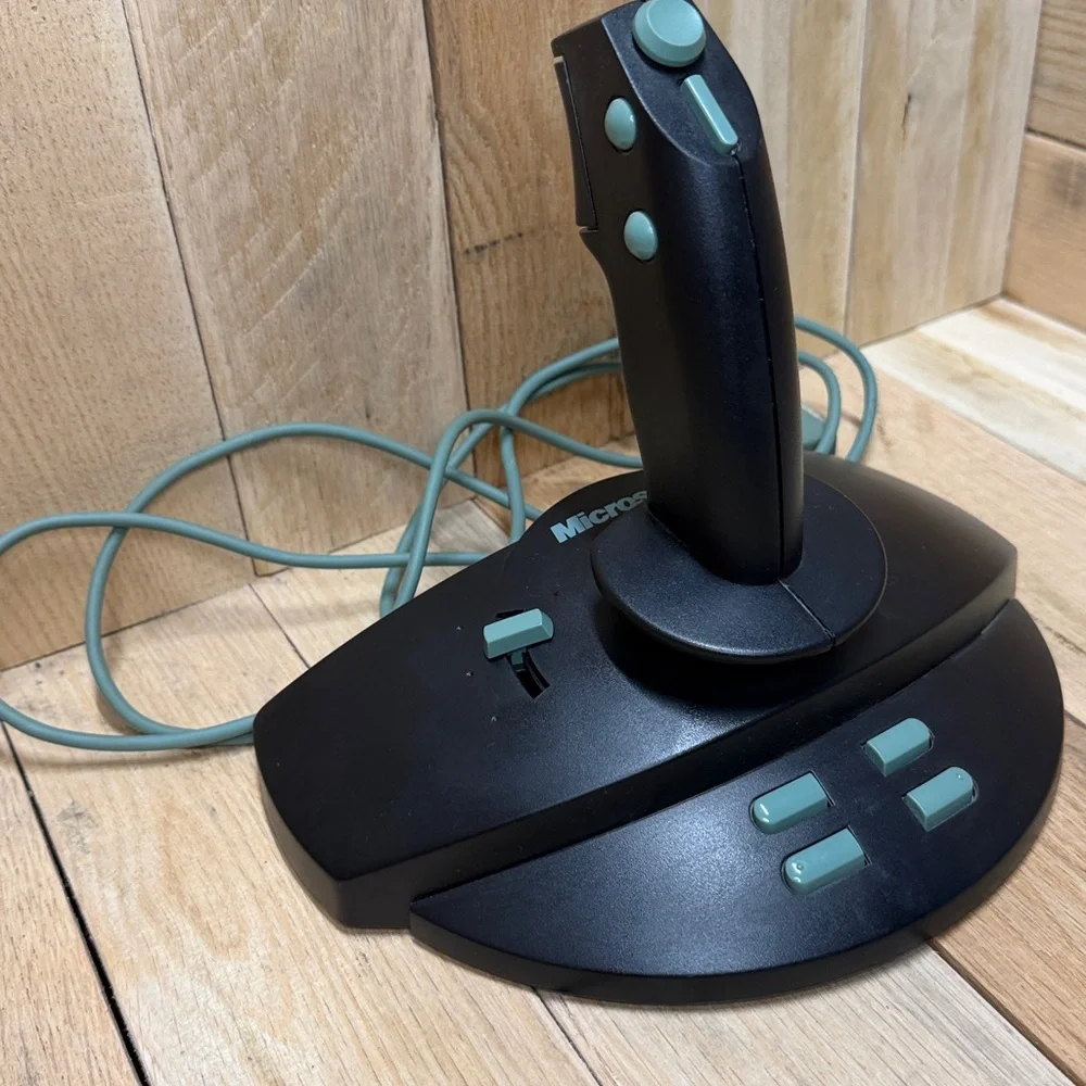 Microsoft SideWinder 3D Pro Black Flight JoyStick Simulator for PC